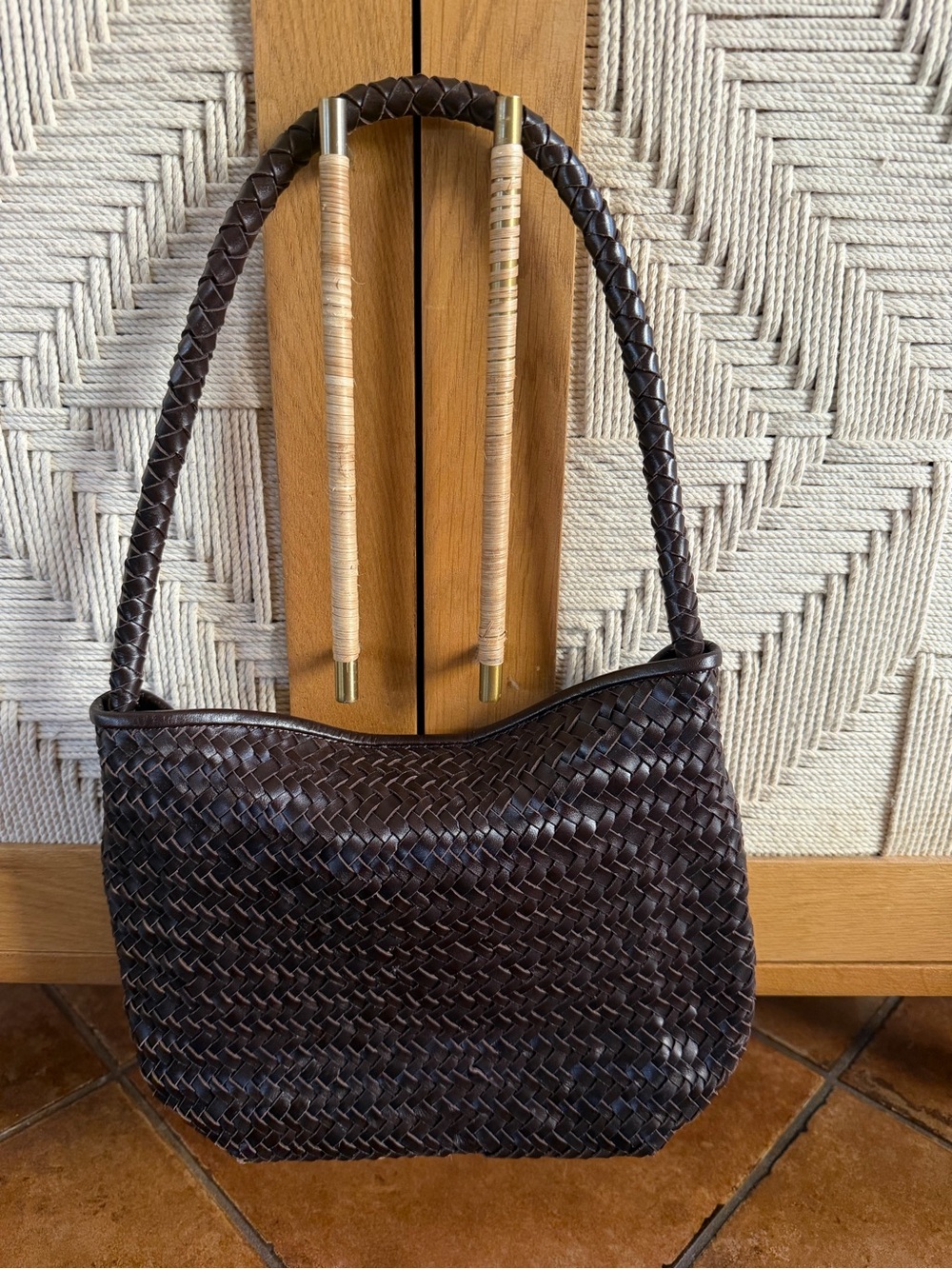 MADEWELL The Signature Woven Shoulder Bag $158 - Picture 5 of 8